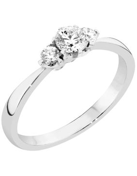 Sandberg Aurinkotuuli timanttisormus V-411w