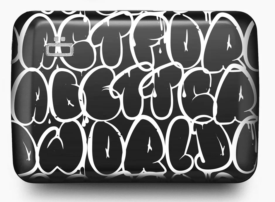 ÖGON Smart Case Oslo Graffiti lompakko