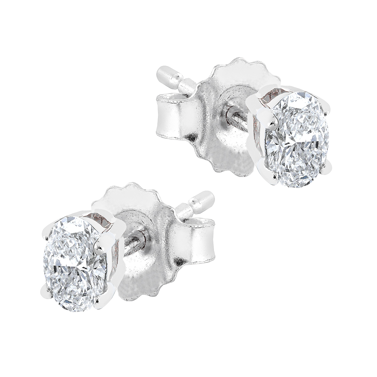 Midem Copenhagen timanttikorvakorut 0,25ct valkokulta