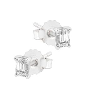 Midem Stockholm timanttikorvakorut 0,25ct valkokulta