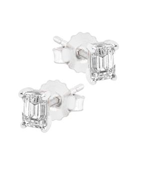 Midem Stockholm timanttikorvakorut 0,50ct valkokulta