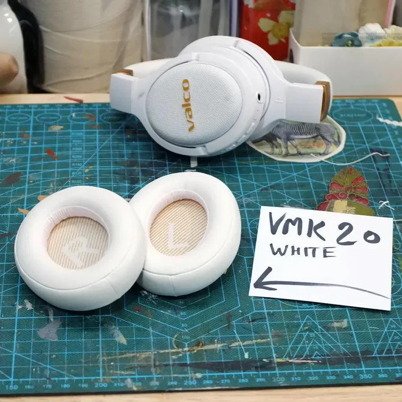 Valco VMK20 ja VMK19 korvapehmuste valkoinen
