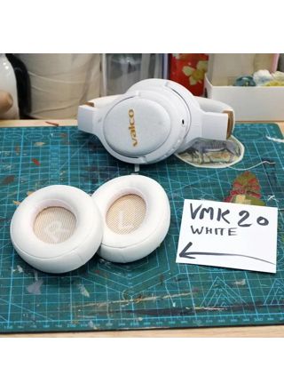 Valco VMK20 ja VMK19 korvapehmuste valkoinen