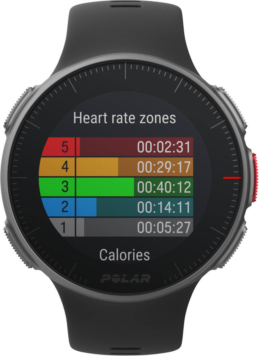 Polar Vantage V Black Keskisen Kello Oy