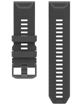 COROS VERTIX 2 silikoniranneke Black WVTX2-WB-BLK