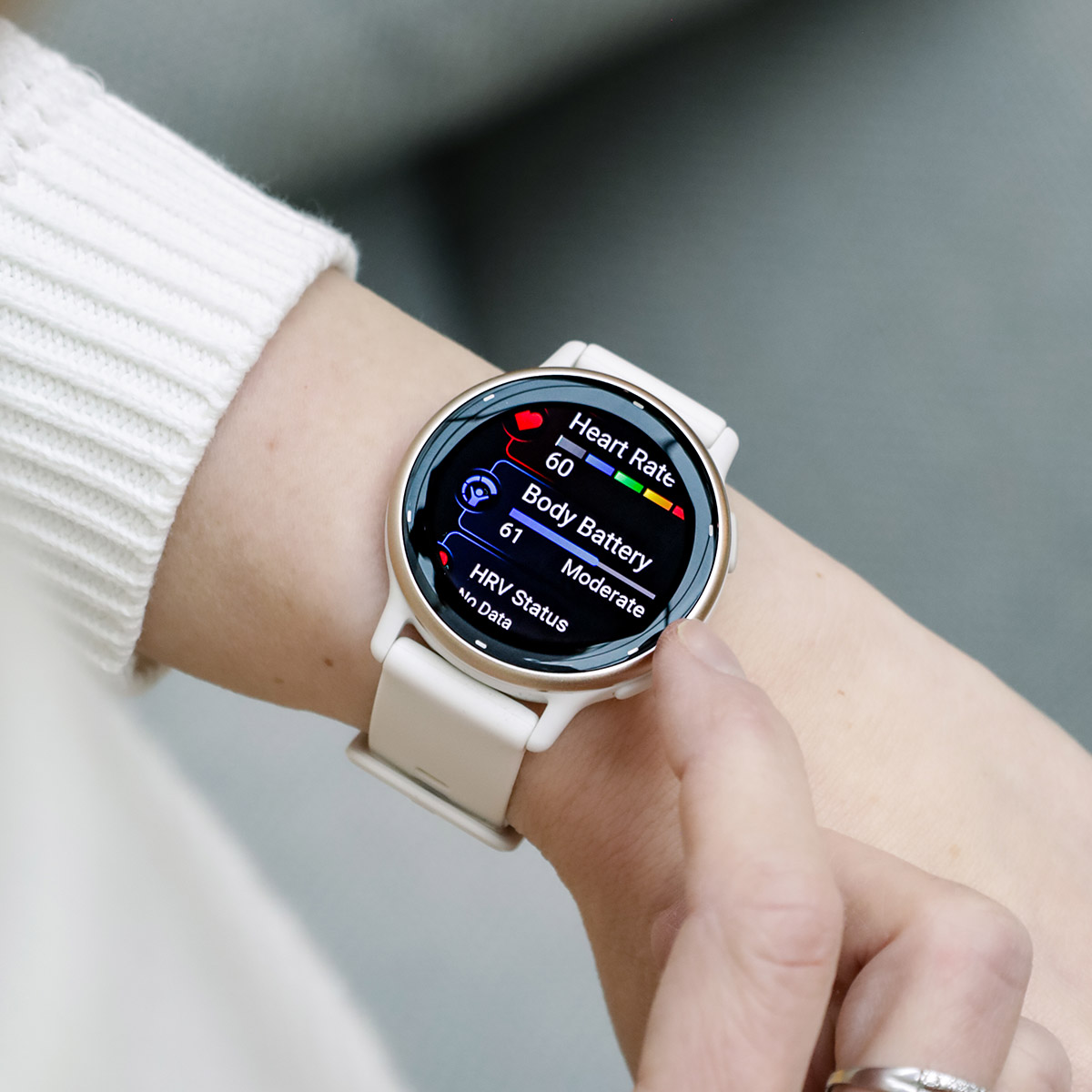 Vivoactive regalbrettern Cream Gold