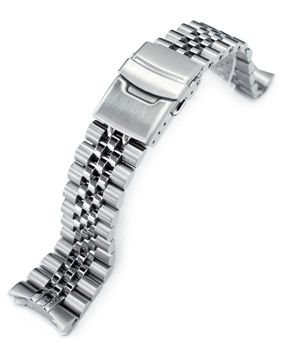 MiLTAT Super-J Louis Brushed teräsranneke Seiko SKX sarjaan SS221803B020