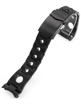 MiLTAT Rollball PVD Black teräsranneke Seiko SKX sarjaan SS221820BBK088