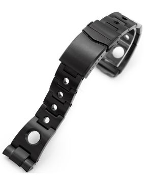 MiLTAT Rollball PVD Black teräsranneke Seiko Turtle sarjaan SS221820BBK089