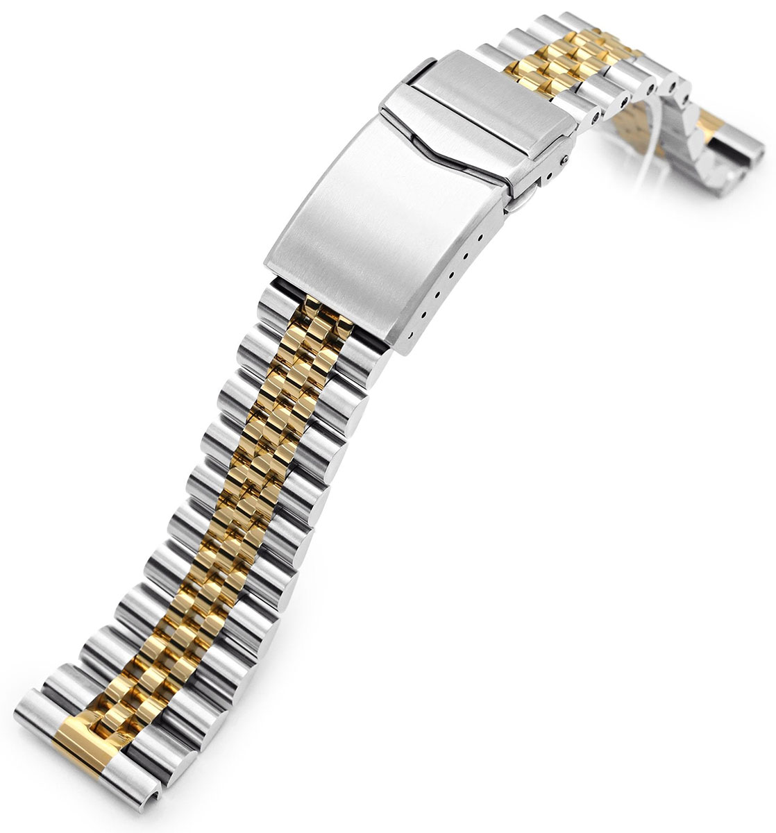 MiLTAT Super-J Louis 22mm Straight End teräsranneke SS221820PGD020S