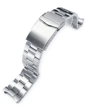 MiLTAT Super-O Boyer Brushed teräsranneke Seiko SKX sarjaan SS222020B010