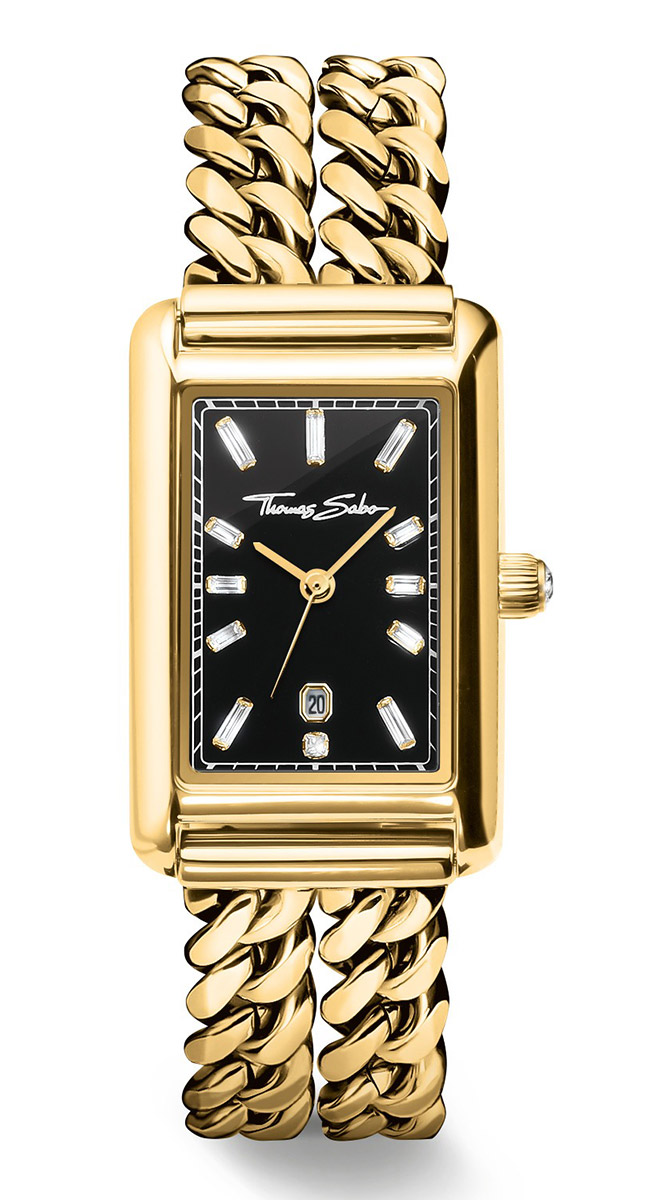 Thomas Sabo Rechteckig naisten kello WA0452-291-203-22 MM