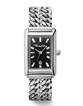 Thomas Sabo Rechteckig naisten kello WA0453-201-203-22 MM