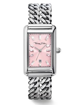 Thomas Sabo Rechteckig naisten kello WA0454-201-204-22 MM