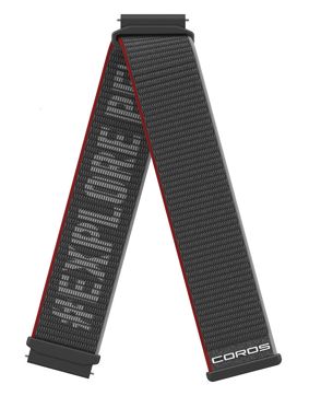 COROS APEX 2 Pro nailonranneke musta 22 mm WAPX2P-WB-BLK-N