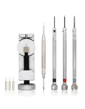 Tiera ruuvimeissseli kellon korjaukseen 3 osaa uritettu 1.0, 1.2, 1.4 UF-8302243