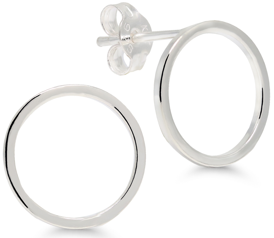 Korvarenkaat hopea WE-35589