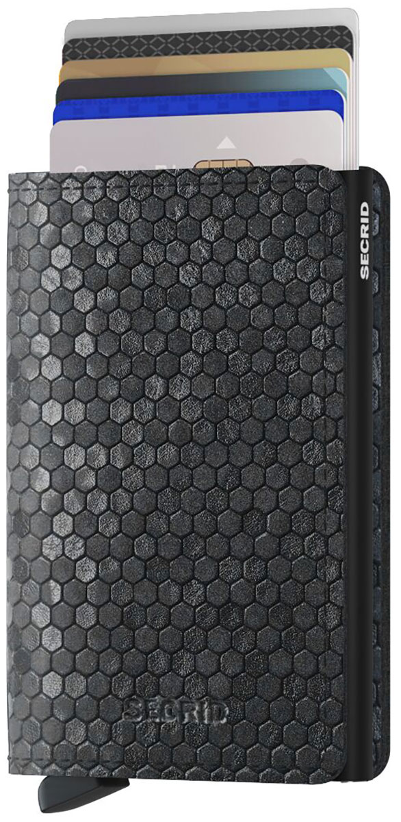 Secrid Slimwallet Hexagon Black