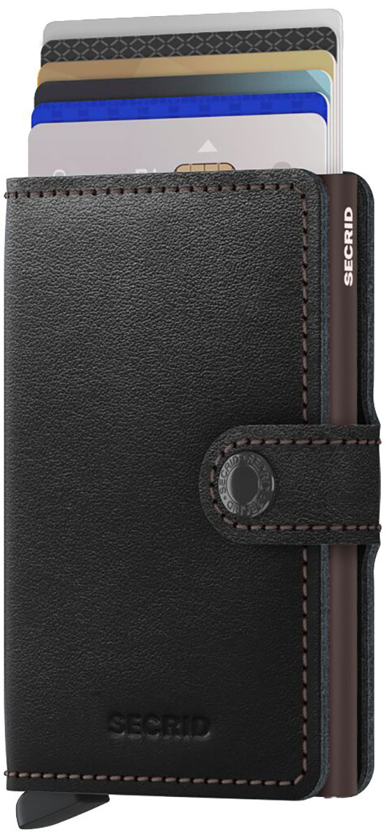 Secrid Miniwallet Original Black & Brown