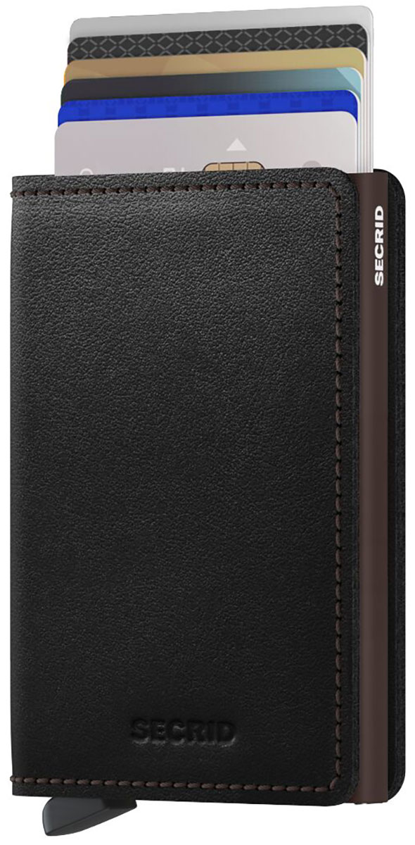 Secrid Slimwallet Original Black & Brown