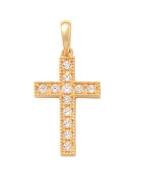 Lykka Crosses kulta ristiriipus cz