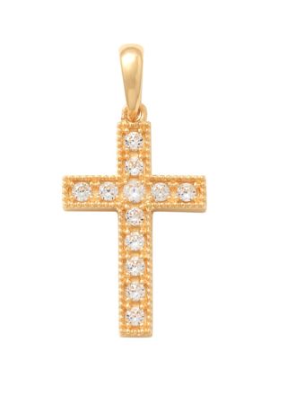 Lykka Crosses kulta ristiriipus cz