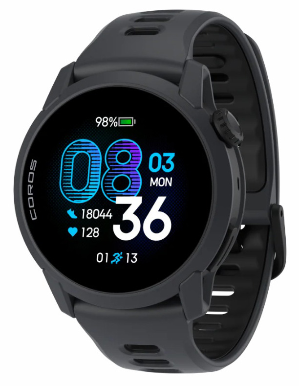 Coros Pace 4 Silicone Black