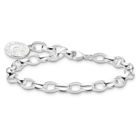 Thomas Sabo Charm Club Charmista shimmering silver enamel keräilyrannekoru X0285-007-21-L17