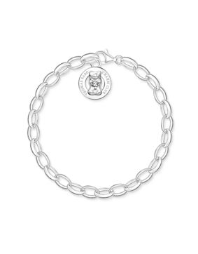 Thomas Sabo Haribo silver charm bracelet with goldbears logo rannekoru X0291-001-21