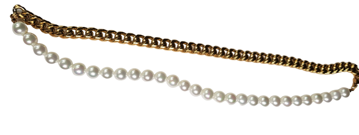 Bosie helmipanssarikaulaketju 50 cm XL823JB 8/50cm