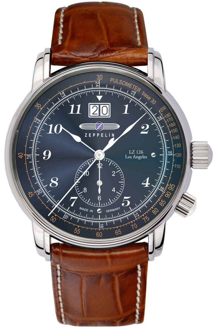Zeppelin LZ-126 Dual-Time Ronda6203.B 8644-3