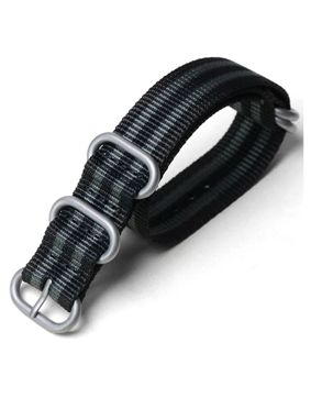 Tiera james Bond ZULU-ranneke - matta hopea solki ja lenkit