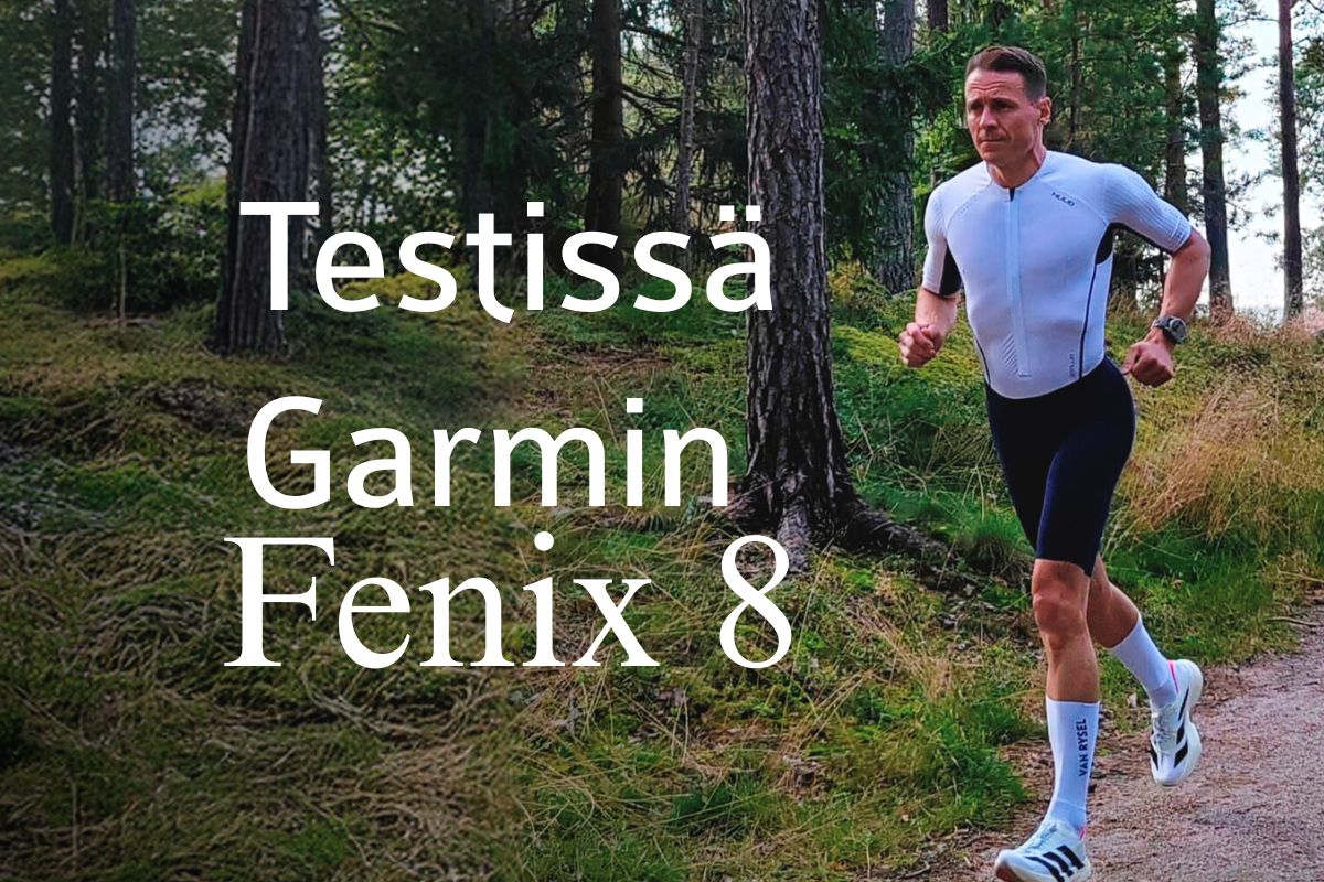 Testissä Garminin lippulaiva urheilukello Garmin Fenix 8