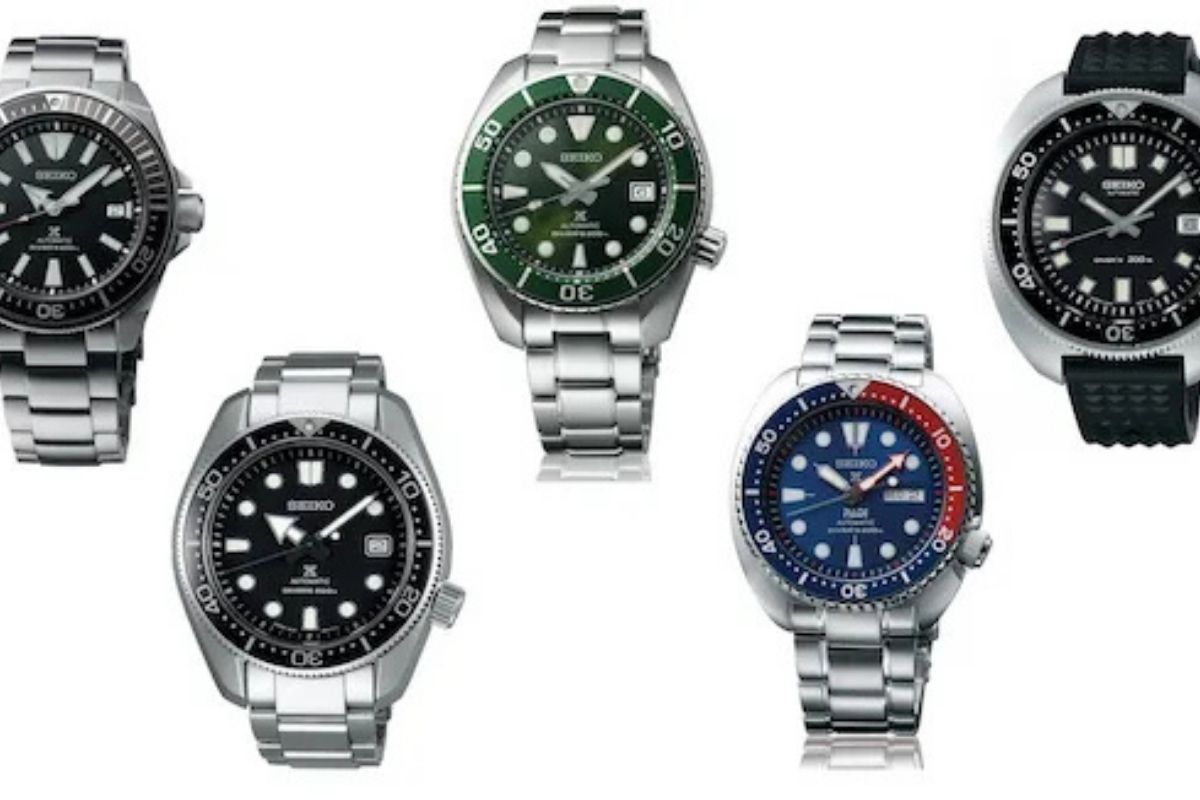 Seiko top 5 sukelluskellot