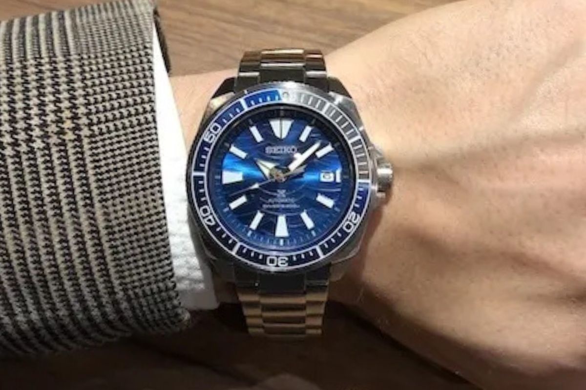 Kuvassa uusi Seiko Samurai Save The Ocean 