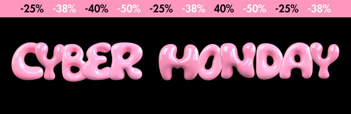 Cyber Monday mobile banner