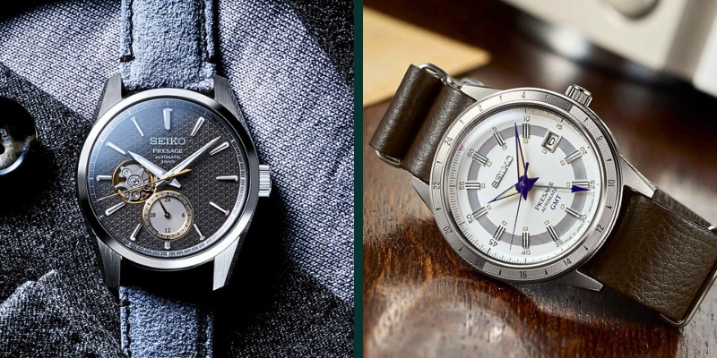Seiko SARJ005 sekä SSK015J1 -kellot