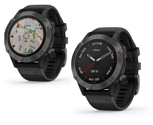 Garmin Fenix 6 Sapphire Carbon Gray