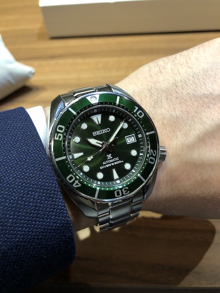 seiko prospex sumo vihrea