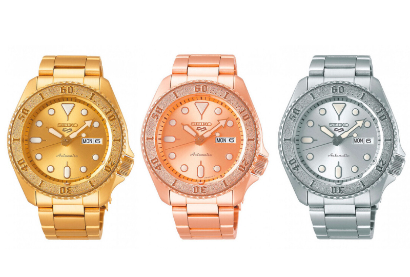 Seiko 5 Sports teräskellot