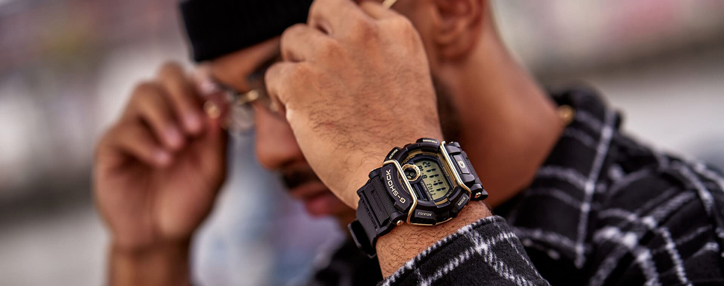 Casio G-shock banner