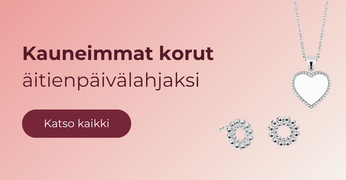 Kauneimmat korut äitienpäivälahjaksi – katso koko valikoima