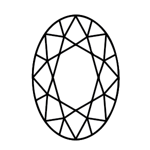 Oval timanttisormukset icon
