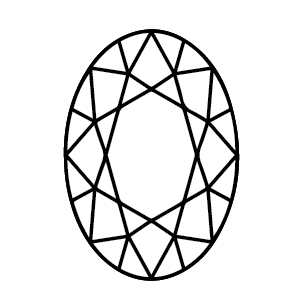 Oval timanttisormukset icon