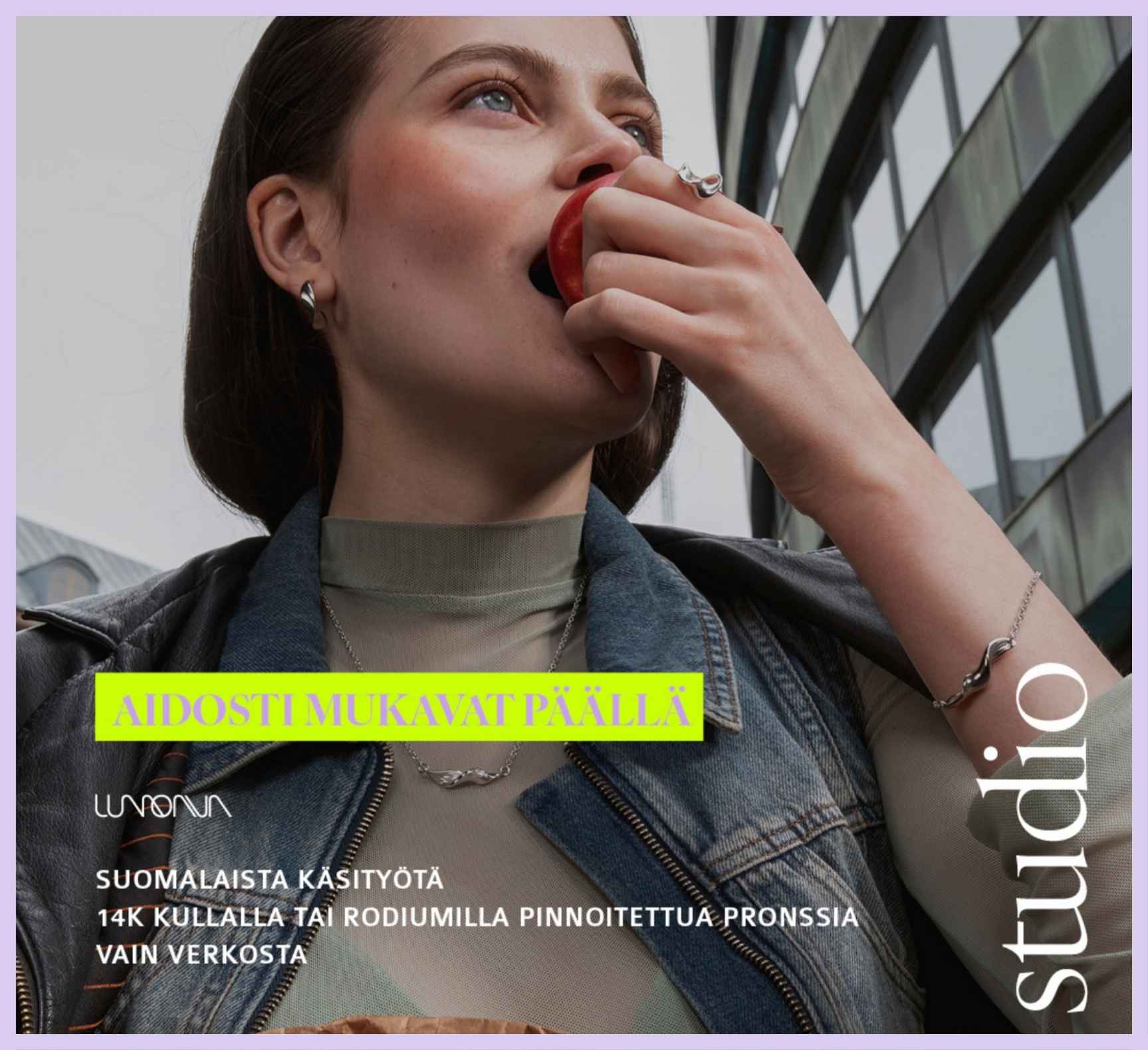 Lumoava Studio -korumallisto nyt tilattavissa!