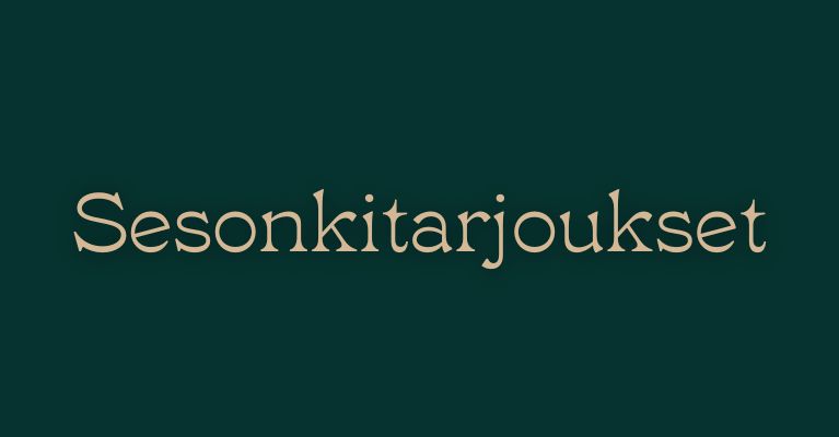 Sesonkitarjoukset