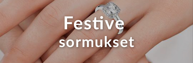 Festive sormukset