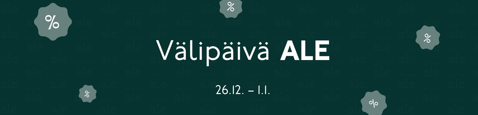 Välipäivä ALE 2023 Desktop Banner