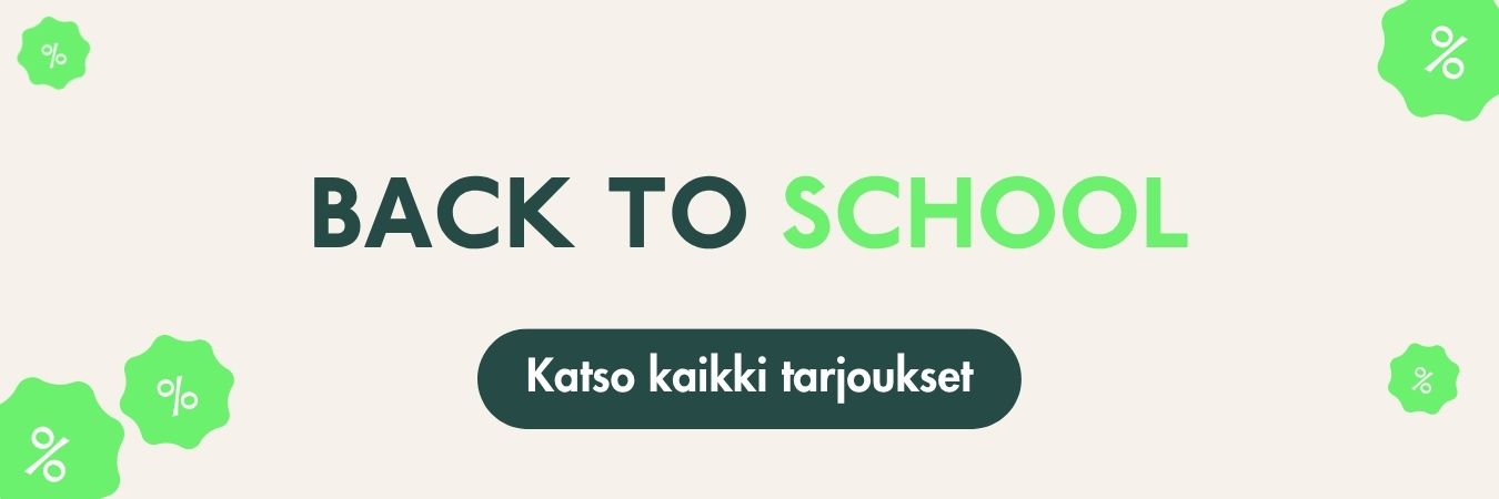 Back to School on täällä! Päivitä asusteesi tulevaan kauteen.