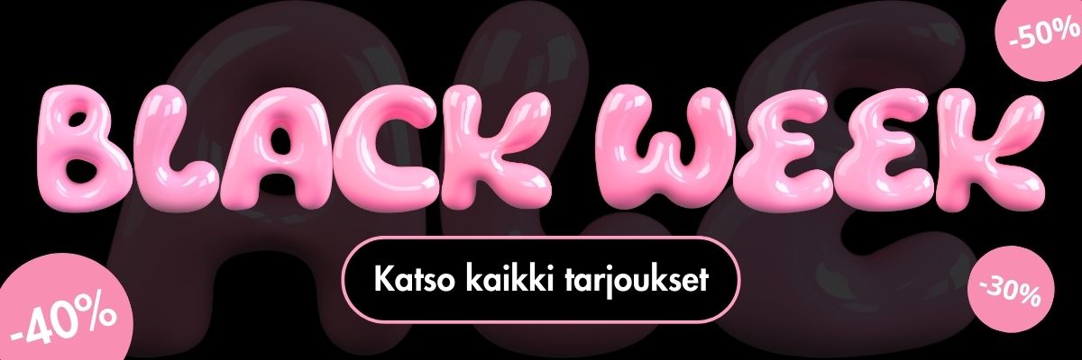 Black Week 2025 -kampanja banneri.